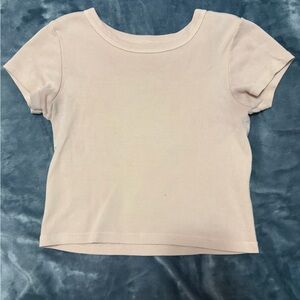 John Galt light salmon t shirt